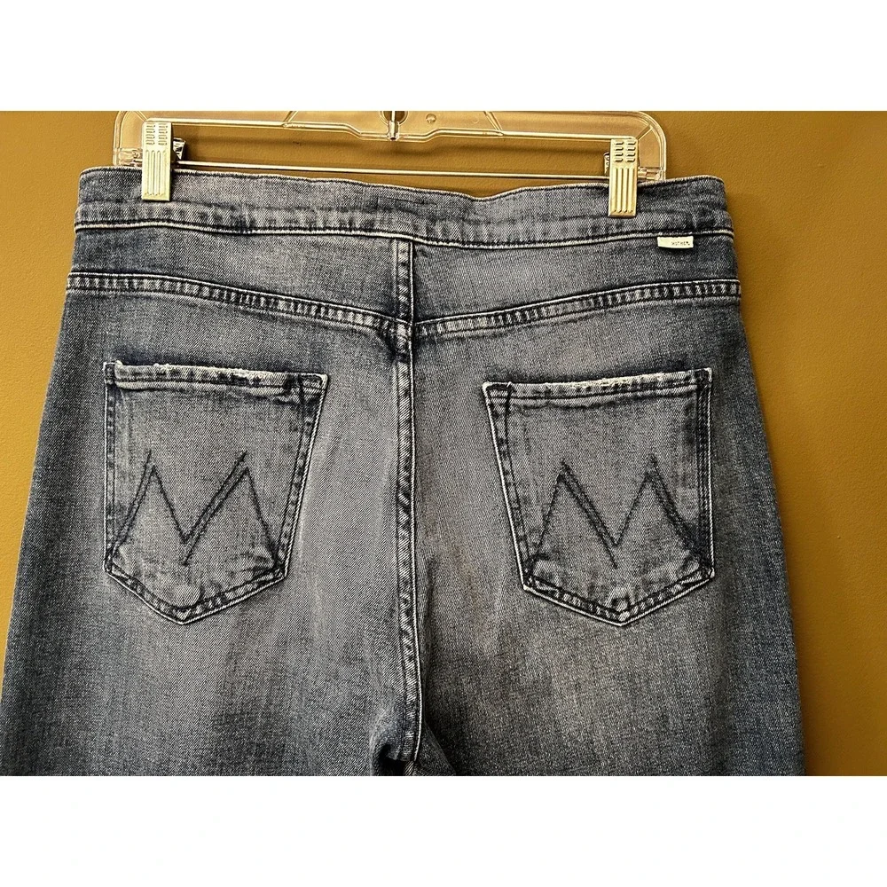 Mother Jeans Women 32 High Rise The Tab Roller Skimp Out Of Town Wide Leg 34x30 - Picture 8 of 16